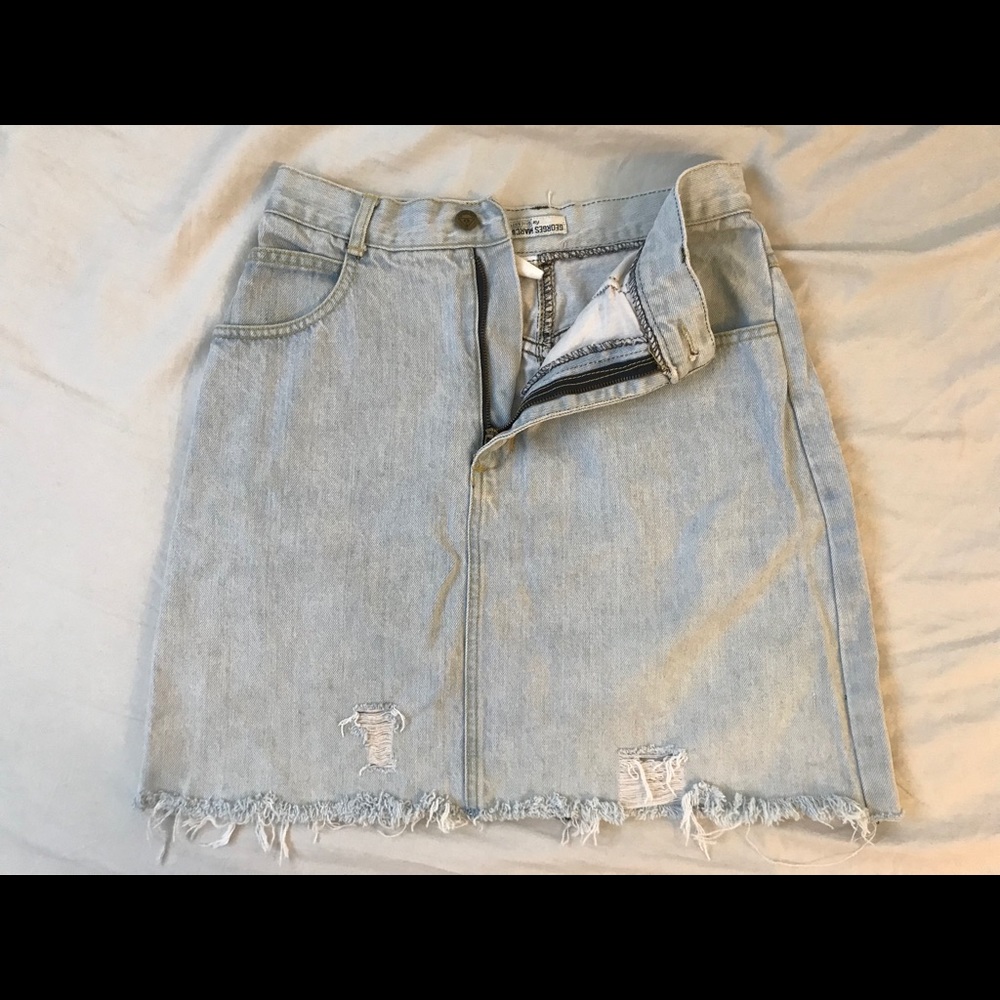 Guess jean skirt